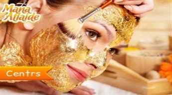 Уход за лицом с ионовым золотом + ультразвуковой массаж всего за 14.90€!