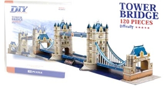 3D puzle Tower Bridge ar 70% atlaidi!