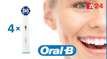 СУПЕР РАСПРОДАЖА!!!Сменные насадки для электрических зубных щеток BRAUN Oral-B Precision Clean, 4 шт.