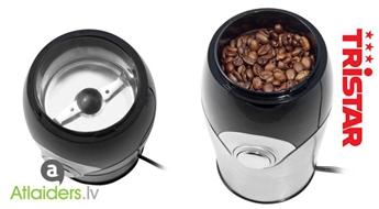 Tristar KM-2270 kafijas dzirnaviņas – svaiga un aromātiska kafija ik rītu dažu sekunžu laikā!