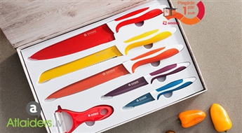 Качественный и практичный комплект ножей „Swiss Q knives”, сейчас всего за 9.99 EUR!