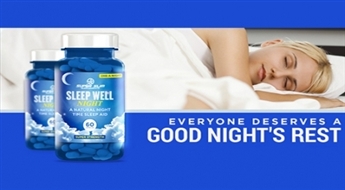 Лучшее средство вместо снотворного! Капсулы Sleep Well для сладких снов -52%
