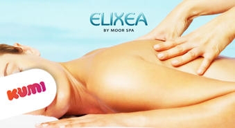 Классический массаж спины и рук с бальзамом и терапевтическими кремами "ELIXEA by Moor Spa" -50%