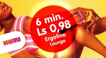 Sauļojies 6 minūtes vertikālajā solārijā Ergoline Lounge tikai par Ls 0,98