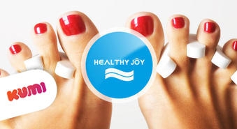 Aparāta ekspress pedikīrs un nagu pārklāšana ar «Shellac» laku skaistuma un veselības centrā Healthy Joy -60%