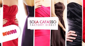 Элегантные, коктейльные платья от Sola Cafasso Factory Direct - будь женственной! -50%