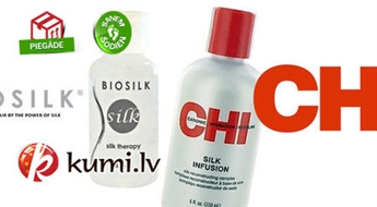 ASV zīmola zīda terapijas līdzekļi matiem no CHI vai BIOSILK (15 ml)