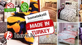 Турецкие комплекты постельного белья из 100% МАКО-сатина или хлопка от HomeTekstil.lv
