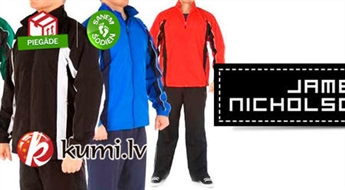 Komfortablie, kvalitatīvie un izturīgie treniņtērpi "James & Nicholson" vīriešiem