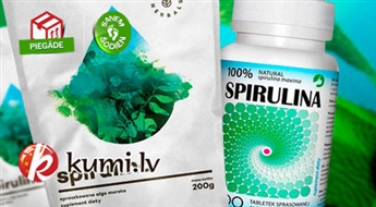 Таблетки Spirulinа (600 шт.) или порошок (200 г.) - источник микроэлементов и белков, богатейший источник витамина B12!