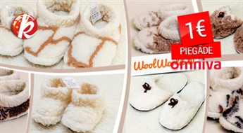 Mikstas un ērtas čības bērniem un pieaugušiem Wool World no Austrālijas vilnas no Latvijas ražotāja "MARANDO" -43%