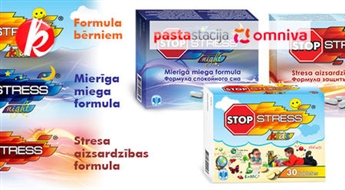 Капсулы STOP STRESS® для дневного и вечернего приема и STOP STRESS®Kids для детей: Натуральный продукт для крепких нервов и спокойного сна! -40%