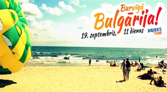 Burvīgā Bulgārija! 11 neaizmirstamas dienas pie Melnās jūras! Ar iespēju ieraudzīt Miškoļci – Bukareste – Nesebra – Sozopole – Stambula! Visas naktis viesnīcās!