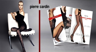 Visas „Pierre Cardin” zeķes un zeķubikses par 50% lētāk! Stilīgi, kvalitatīvi un izsmalcināti! Akcents uz kājiņām!