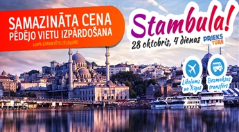 Stambula – kontrastu pilsēta, sapņu pilsēta, cerību pilsēta, pilsēta bez maskas!