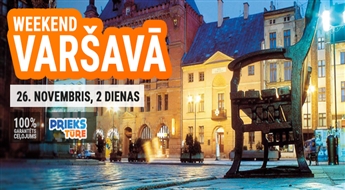 Weekend Varšavā! Divas neaizmirstamas dienas Polijas galvaspilsētā tikai par 45 EUR! Izbaudi priekus Reča Pospoļitā!