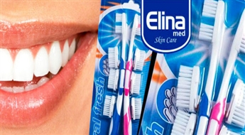 Elina Med: Inovatīvas zobu birstes ar maināmiem uzgaļiem!