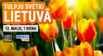 Tulpju svētki „ Mazajā Holandē” - Burbišķu muižā Lietuvā! Krusta kalns – Šauļi – Burbišķi! 1 diena!