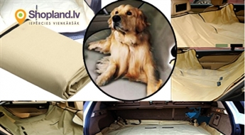 Удобный и безопасный автомобильный гамак для перевозки собак