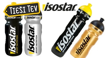 Спортивные бутылки разного объема от ISOSTAR