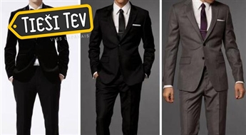 50% atlaide jebkuram vīriešu uzvalkam no dažādu zīmolu kolekcijām