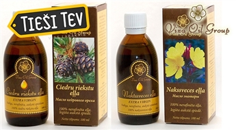Viza Oil: Высокоценное масло вечерней примулы или масло кедрового ореха (100 мл) для красоты и здоровья