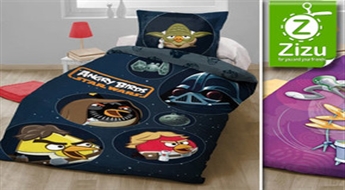 Комплекты детского постельного белья из 100% экологически чистого хлопка – «Angry Birds» или «Looney Tunes» - всего за 19,9 €!