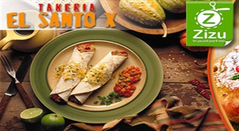 Visi ēdieni meksikāņu restorānā „El Santo” ar 40% atlaidi!