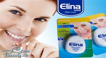 Зубная нить с воском “Elina Med” (50м)