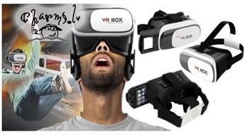 Universālās VR Box virtuālās realitātes brilles Tavam viedtālrunim