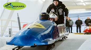 Piedzīvojums Siguldas bobsleja trasē! Nobrauciens ar bobsleja kamanām vai "Zaļo vardi"
