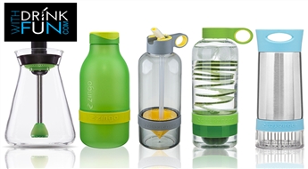 ZING, ZINGER и ZINGO - бутылки для напитков, графин или соковыжималка для цитрусовых для разнообразия вкусов