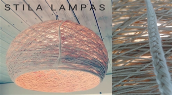 Radītas Latvijā! Mākslinieces Dagnijas Melderes unikālās un askētiskās griestu lampas LINA BIZE