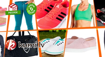Sporta un brīvā laika preču izpārdošana (Reebok, Adidas, Lacoste, Nike u.c.)