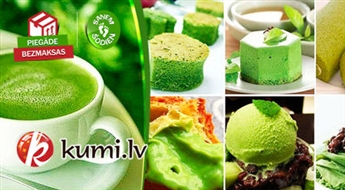 Pulvera zaļā tēja Matcha ar plašu noderīgu īpašību un pielietošanas spektru: notievēšanai, kulinārijai un kosmetoloģijai