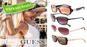 Izpārdošana! ORIĢINĀLĀS "Guess" sieviešu saulesbrilles ar 100% UV aizsardzību