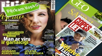 Абонемент популярных журналов "LILIT", "GEO" и  "COPES LIETAS" на 6 месяцев (январь- июнь)