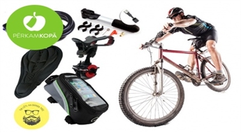 РАСПРОДАЖА велоаксессуаров - велосумка, держатель для телефона, фонарик и пр.