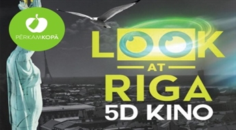Увлекательное приключение гарантировано! Виртуальный 5D кино-полет над Ригой или американские горки