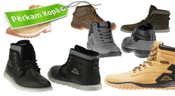 Тепло и удобно! Мужские ботинки на шнурках ''KAPPA'' из Италии - разные модели и цвета (размеры 36 -46)