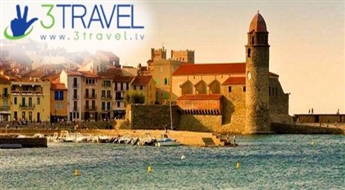 Avio ceļojums Spānija un Francija - Tūre uz Costa Brava piekrasti un Azūras krastu - Atpūta un ekskursijas