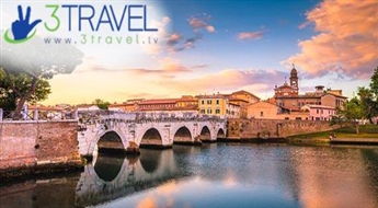 Avio ceļojums uz Itāliju - Rimini - Atpūta pie jūras un ekskursijas