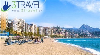 Avio ceļojums uz Costa Del Sol - Spānija / Saules krasts - Spānijas dienvidi / pludmales atpūta