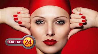 Manikīrs + Gelish pārklājums + parafīna vanniņa salonā "Dolce Vita" ar 55% atlaidi!