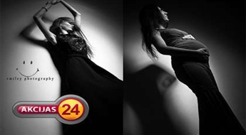 Фотосессия  "Smiley photogrphy" ( 30 мин.) в профессиональной студии "Moon Parlour"!