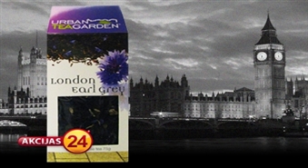 Ароматизированный черный чай Urban Tea Garden“London Earl Grey” 75 г. Только 1.32 Ls