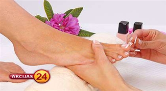 Педикюр (с покраской лаком) в салоне "Paloma salons Lukss"!