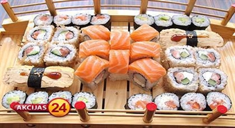 Вкусное предложение от DOMINO! Суши сет на 2 персоны со скидкой 57%!