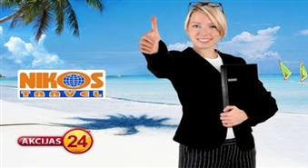 Tūrisma aģentūra Nikos Travel piedāvā apmeklēt kursus Tūrisma aģentūras darbinieks!