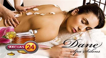 Лечебно-оздоровительный массаж с натуральным мёдом в салоне „Dane Spa” со скидкой  55%!
